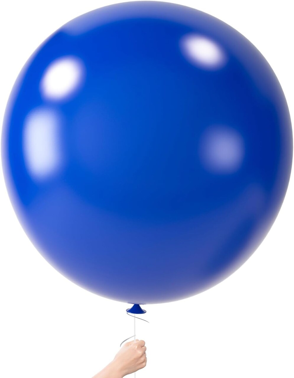 4PCS Large 36 Inch Royal Blue Balloons, Royal Blue Latex Big Balloons for Birthday Baby Shower Graduation Baseball Nautical Retirement Bachelorette Patriotic Independence Day Party Supplies